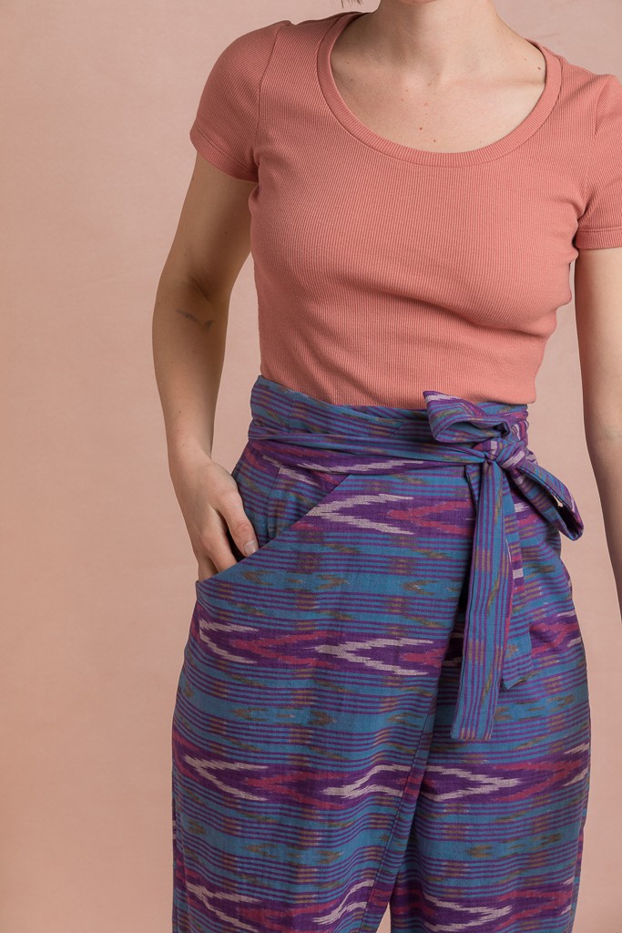 Swishy Pants + Shorts Wrap Pants PDF Sewing Pattern Download