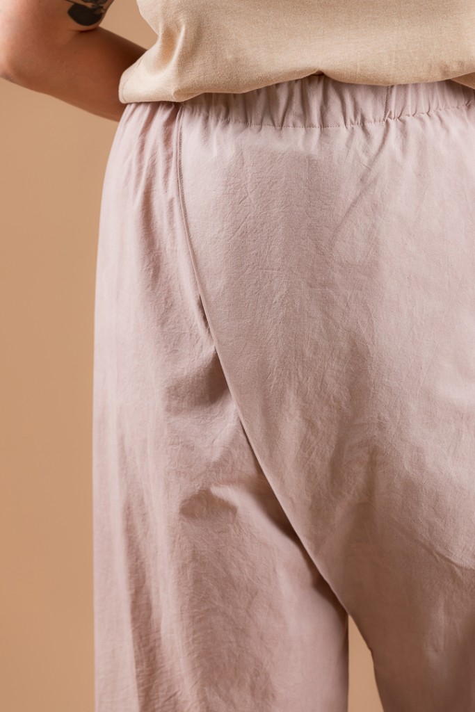 Ready to Sew Pleat Asymmetrical Pants - The Fold Line
