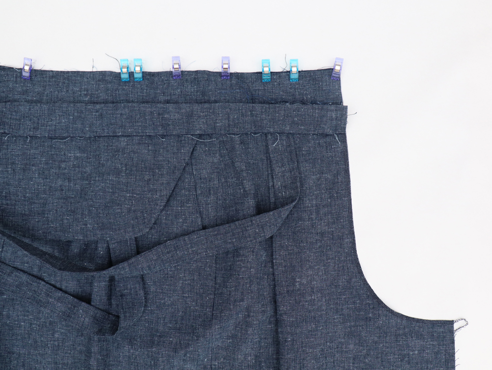 Sew along: the Jazz overalls with knife pleats - Ready To Sew